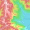 Mapa topográfico Fet, altitude, relevo