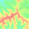 Mapa topográfico Willington Grove, altitude, relevo
