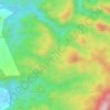 Mapa topográfico Kupa, altitude, relevo