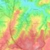 Mapa topográfico Kapittel, altitude, relevo