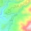 Mapa topográfico Taratapampa, altitude, relevo
