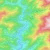 Mapa topográfico Ploye, altitude, relevo