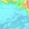 Mapa topográfico Saxendorf, altitude, relevo