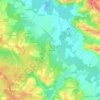 Mapa topográfico Peyroutin, altitude, relevo