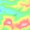 Mapa topográfico Soledad Piedra Larga, altitude, relevo