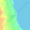 Mapa topográfico Forester, altitude, relevo