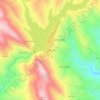 Mapa topográfico Casal da Lapa, altitude, relevo