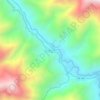 Mapa topográfico Chipaco, altitude, relevo