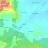 Mapa topográfico Sedan, altitude, relevo