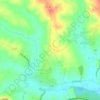 Mapa topográfico Chemin du Calvaire, altitude, relevo