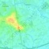 Mapa topográfico Kezelberg, altitude, relevo