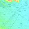 Mapa topográfico 叶县, altitude, relevo