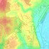 Mapa topográfico Le Grand Mortier, altitude, relevo