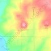 Mapa topográfico Munson Knob, altitude, relevo