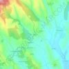 Mapa topográfico Atalaia, altitude, relevo
