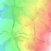 Mapa topográfico Villèle, altitude, relevo