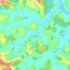 Mapa topográfico Angustura, altitude, relevo
