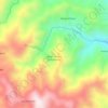 Mapa topográfico Poder de Dios (San Mateo), altitude, relevo
