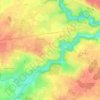 Mapa topográfico Boësse, altitude, relevo