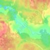 Mapa topográfico Плутино, altitude, relevo