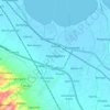 Mapa topográfico Astanajapura, altitude, relevo