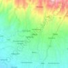 Mapa topográfico Gebog, altitude, relevo