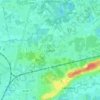 Mapa topográfico Gijmel, altitude, relevo