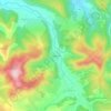 Mapa topográfico Seigneurix, altitude, relevo