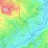 Mapa topográfico Quinta Nova, altitude, relevo