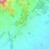 Mapa topográfico s'Horta, altitude, relevo