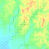 Mapa topográfico Bumi Makmur, altitude, relevo