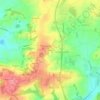 Mapa topográfico Fenêtre, altitude, relevo