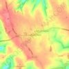 Mapa topográfico Ludford Parva, altitude, relevo