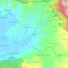 Mapa topográfico Tosari, altitude, relevo