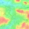Mapa topográfico Le Clos Saint-Jean, altitude, relevo