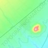 Mapa topográfico El Capire, altitude, relevo