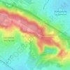 Mapa topográfico Bois des Croles, altitude, relevo