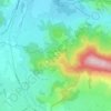 Mapa topográfico La Mangoutte, altitude, relevo