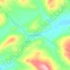 Mapa topográfico Venta de Agramaderos, altitude, relevo