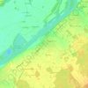 Mapa topográfico Nouan-sur-Loire, altitude, relevo
