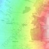 Mapa topográfico Ngancar, altitude, relevo