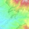 Mapa topográfico Tegalmanggung, altitude, relevo