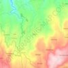 Mapa topográfico Timas, altitude, relevo