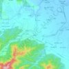 Mapa topográfico Amlash, altitude, relevo