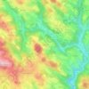 Mapa topográfico Unternreith, altitude, relevo
