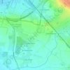Mapa topográfico Le Fief Serpeau, altitude, relevo