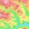 Mapa topográfico Mimbach, altitude, relevo