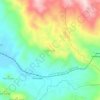 Mapa topográfico Bencoy, altitude, relevo