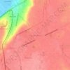Mapa topográfico Hoji-Ya-Henda, altitude, relevo