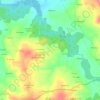 Mapa topográfico Vilapoupre, altitude, relevo